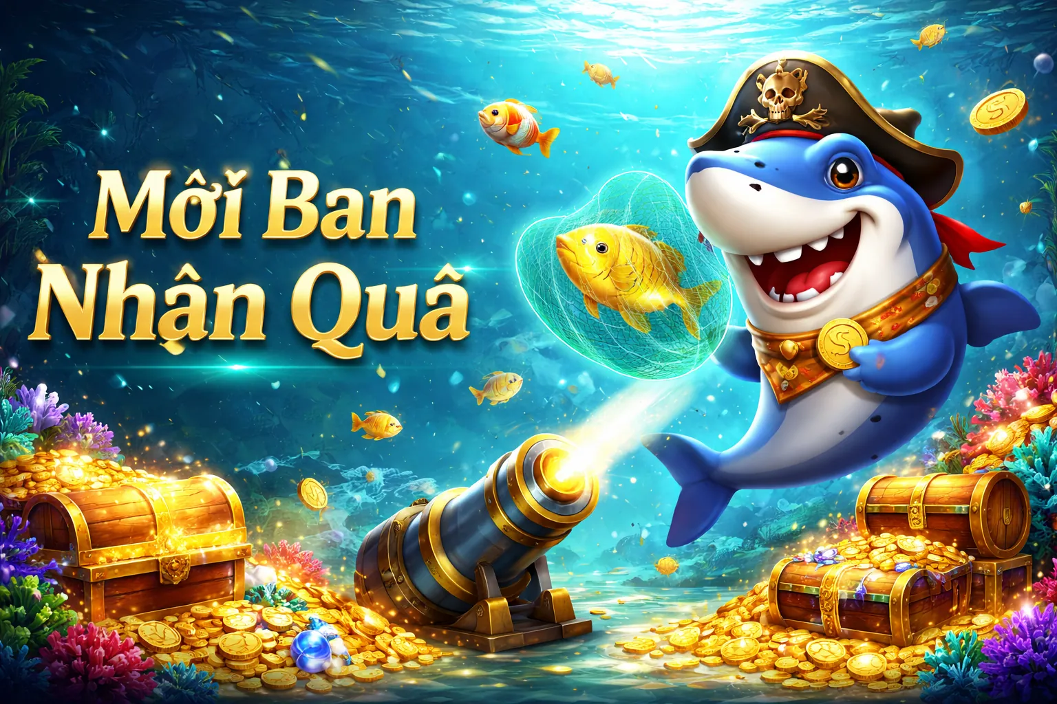 Thế giới Bắn Cá v999 với đồ họa sống động